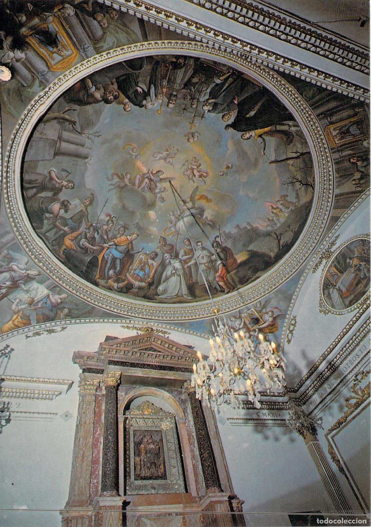 Postales: Postal Real Monasterio de Santa Mar&iacute;a de El Puig, Valencia - C&uacute;pula y Altar
