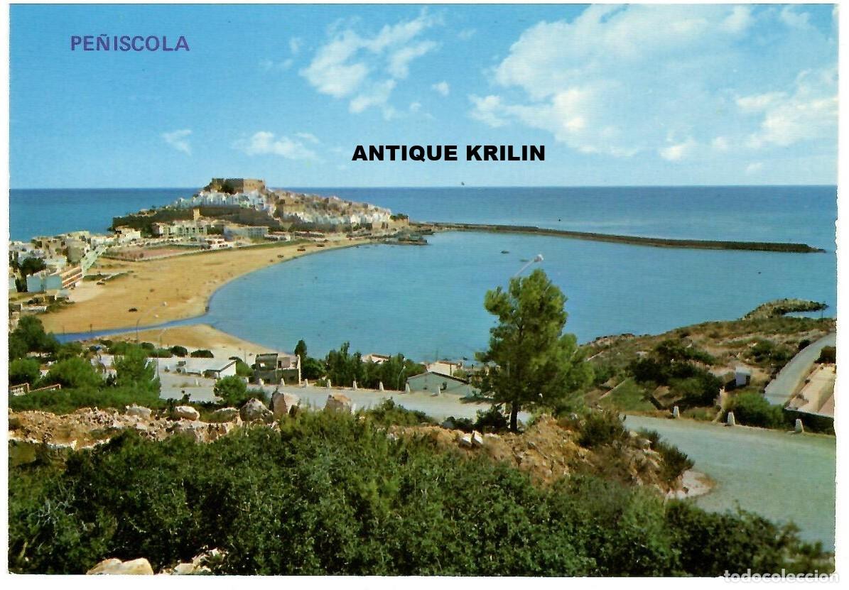 Postales: PE&Ntilde;ISCOLA N&ordm; 28 VISTA PANORAMICA Y PLAYA DEL SUR / EDICIONES ARRIBAS / SIN FRANQUEAR