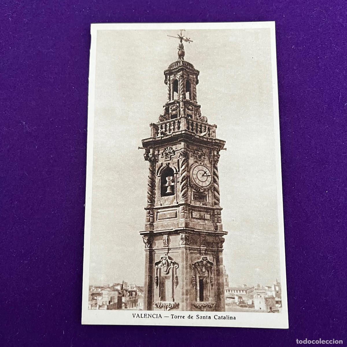 Cartes Postales: POSTAL DE VALENCIA. TORRE DE SANTA CATALINA.