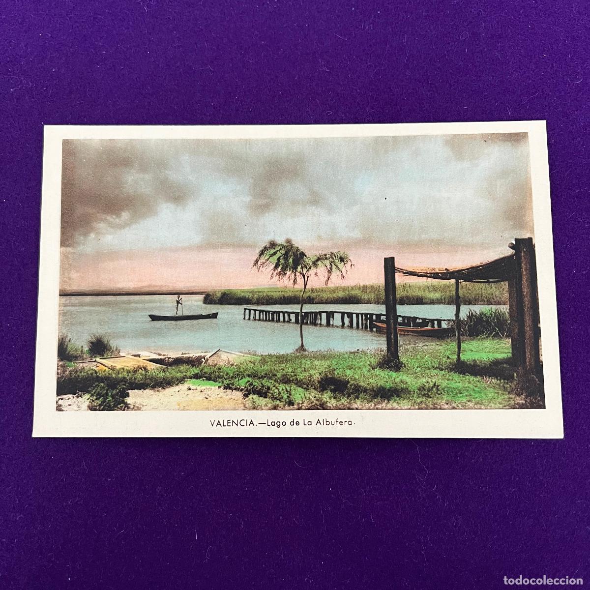 Cartes Postales: POSTAL DE VALENCIA. LAGO DE LA ALBUFERA.