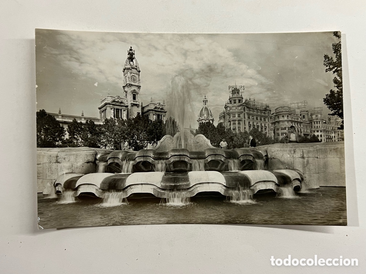 Postales: VALENCIA. Postal fotogr&aacute;fica No.330, Plaza del Caudillo. Detalle&hellip; RO-FOTO (h.1950?) S/C