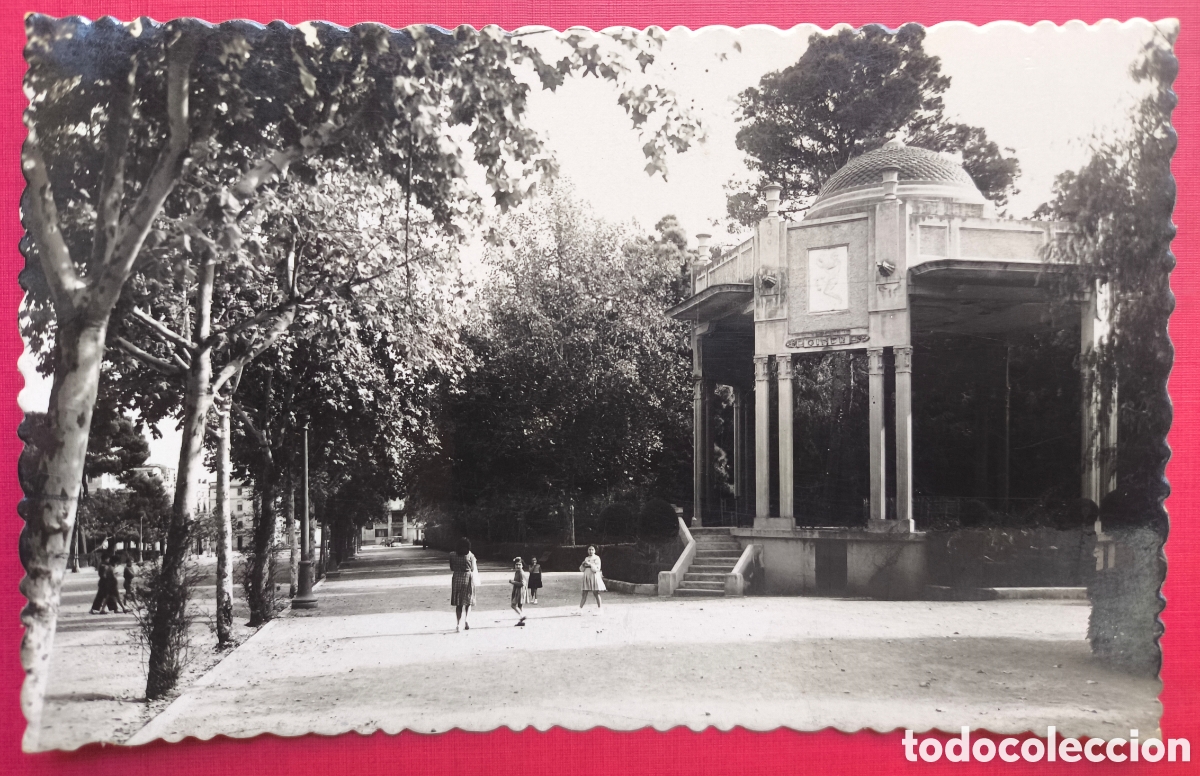 Postales: CASTELL&Oacute; PASSEIG RIBALTA POSTAL FOTOGR&Aacute;FICA CIRCULADA CASTELL&Oacute;N 1950