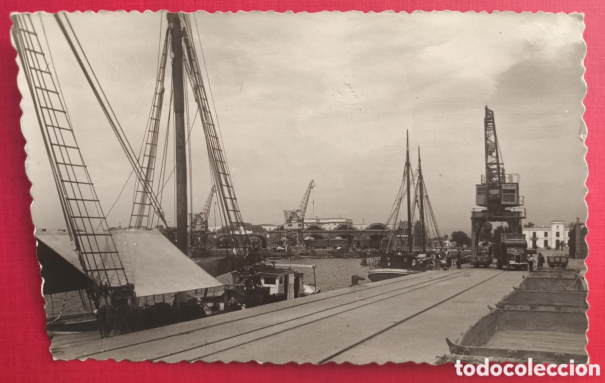 Postales: CASTELL&Oacute; PORT GRAO POSTAL FOTOGR&Aacute;FICA CASTELL&Oacute;N C. 1955