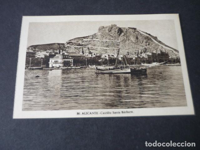Postcards: ALICANTE CASTILLO DE SANTA BARBARA