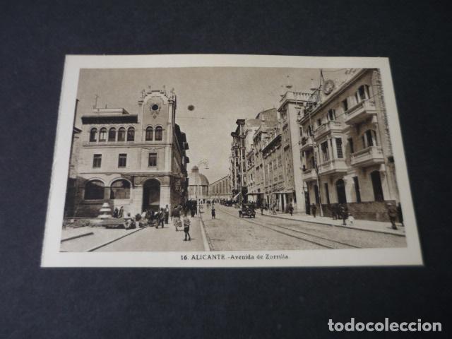 Postcards: ALICANTE AVENIDA DE ZORRILLA