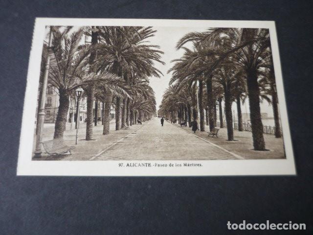 Postcards: ALICANTE PASEO DE LOS MARTIRES