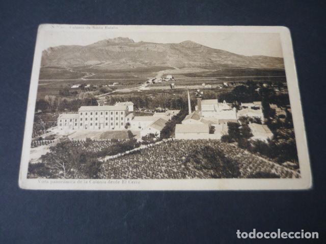 Postcards: COLONIA DE SANTA EULALIA ALICANTE VISTA PANORAMICA DESDE EL CERRO