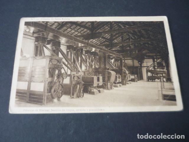 Postales: COLONIA DE SANTA EULALIA ALICANTE FABRICAS DE HARINAS SECCION DE LIMPIA, CERNIDO Y PLANSICHTERS