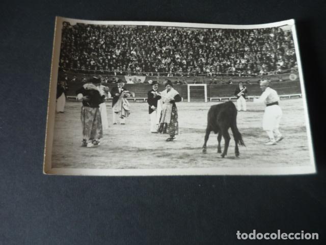 Cartes Postales: VALENCIA PLAZA DE TOROS CHARLOTADA COMPA&Ntilde;IA DE JUAN FEITO POSTAL FOTOGRAFICA CAIRO FOTOGRAFO
