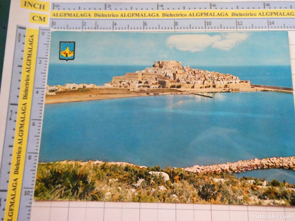 Postales: POSTAL DE CASTELL&Oacute;N. A&Ntilde;O 1962. PE&Ntilde;&Iacute;SCOLA VISTA GENERAL PUERTO 1 ALDEA. 2788