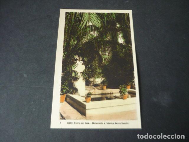 Cartes Postales: ELCHE ALICANTE HUERTO DEL CURA MONUMENTO A FEDERICO GARCIA SANCHIZ