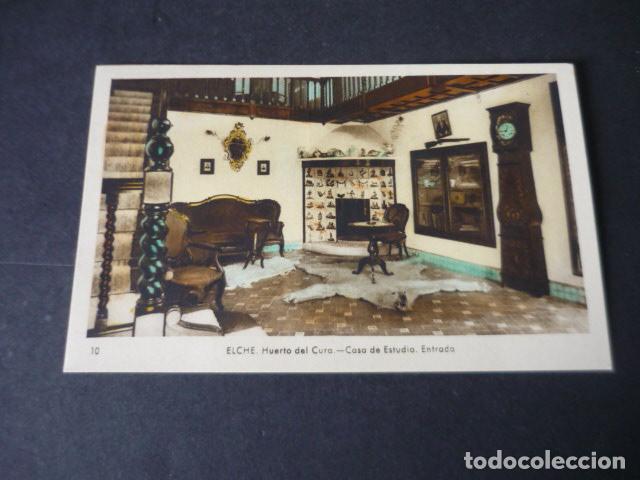 Postales: ELCHE ALICANTE HUERTO DEL CURA CASA DE ESTUDIO ENTRADA