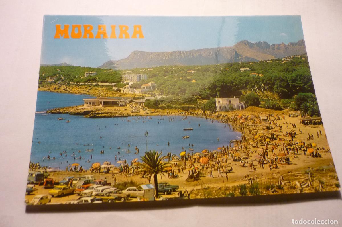 Postales: postal moraira playas