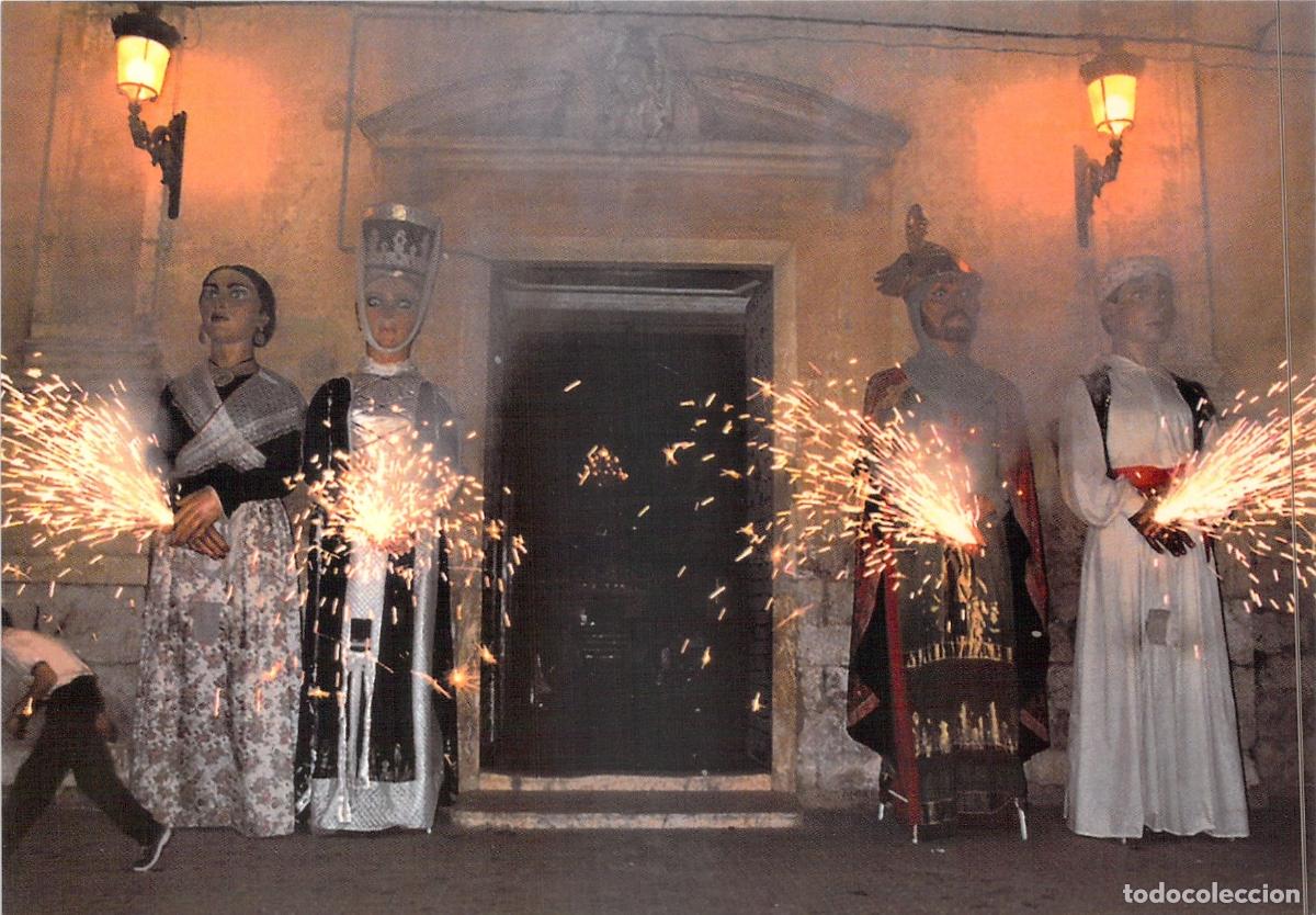 Postales: Postal Gigantes de Castell&oacute; de la Ribera Valencia Tradici&oacute;n Popular
