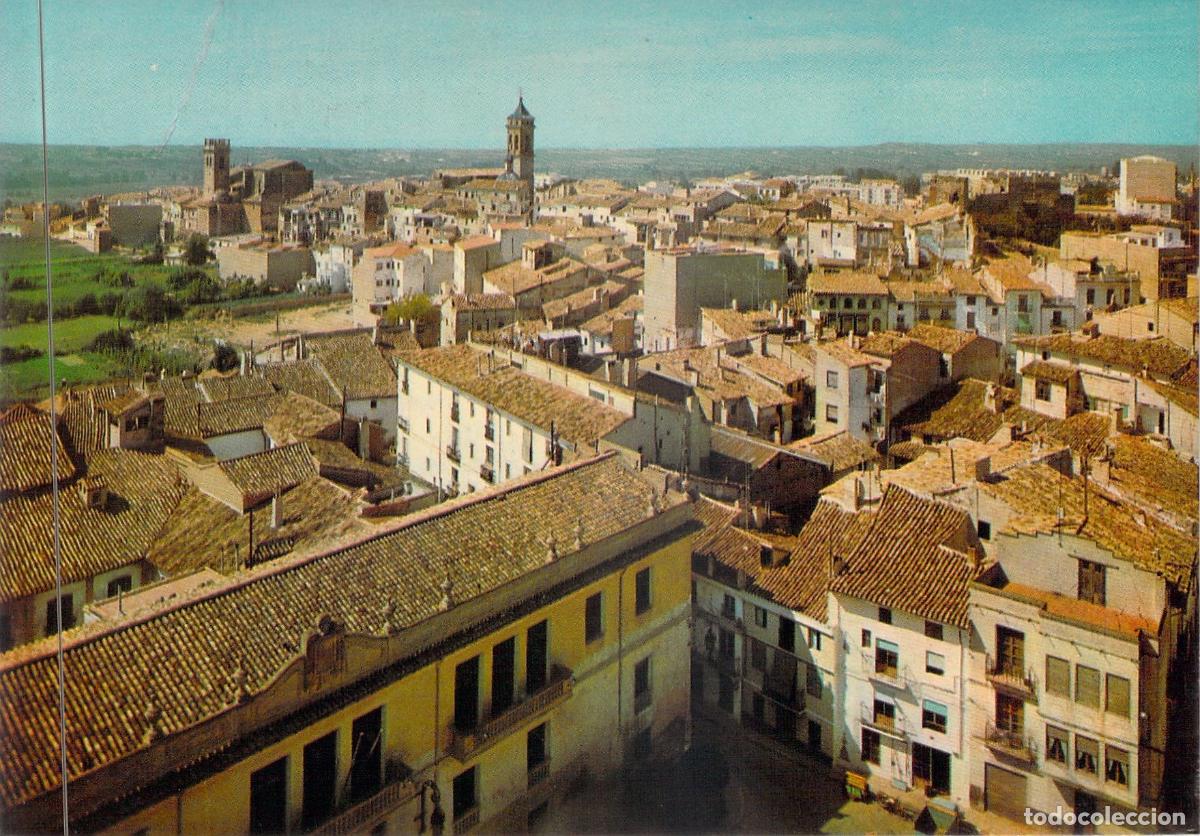 Postales: Postal de la Vista Panor&aacute;mica de Requena, Valencia