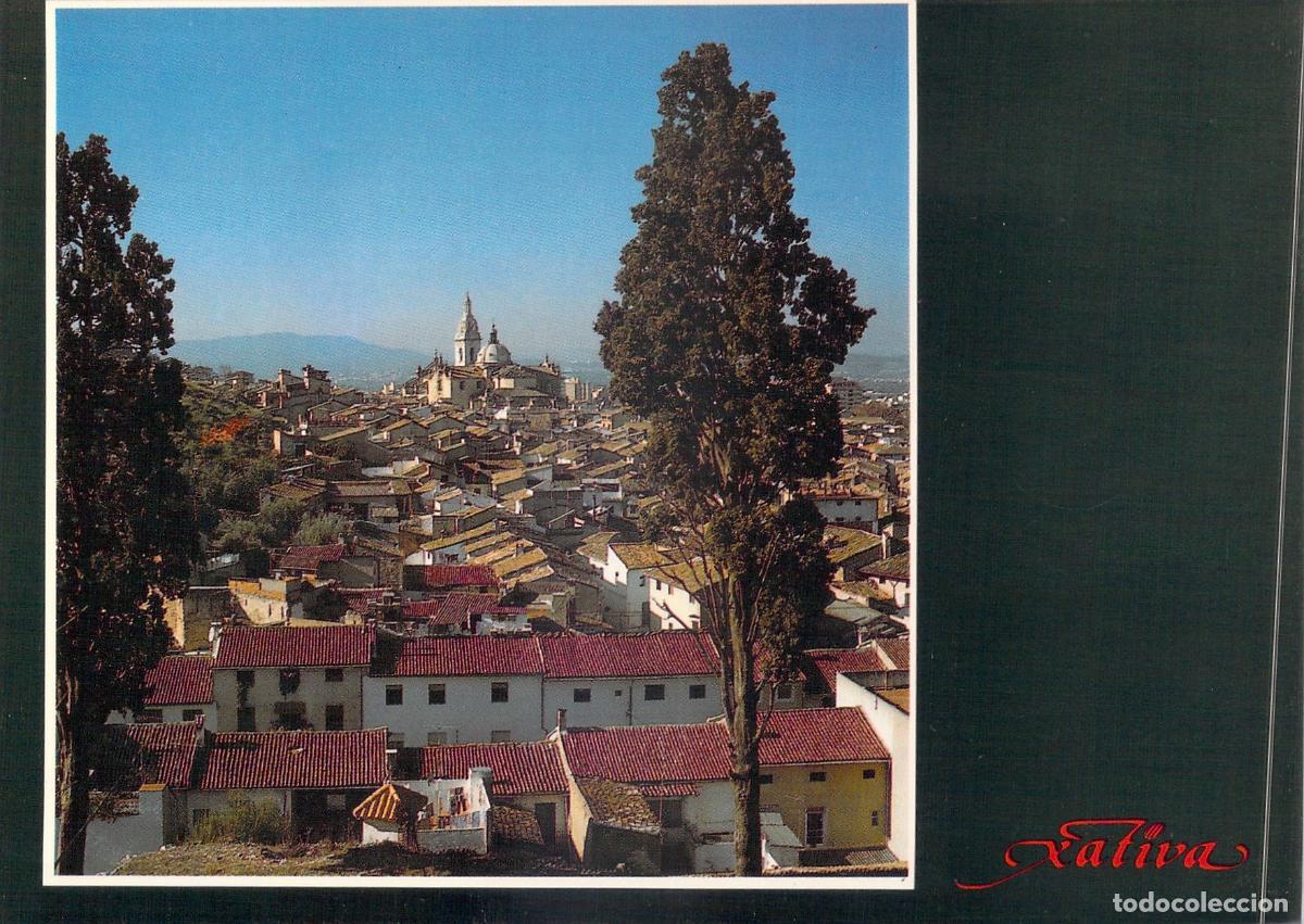 Postales: Postal Panor&aacute;mica de X&agrave;tiva, Valencia - Vista del Casco Antiguo