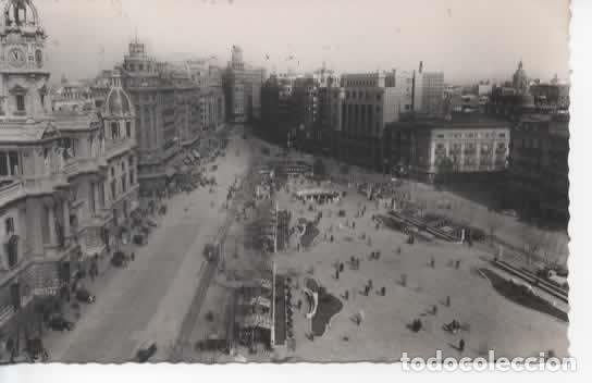 Postales: VALENCIA ESCRITA PLAZA DEL CAUDILLO