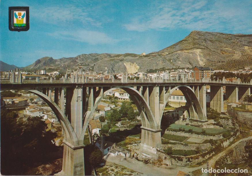 Postales: ALCOY (ALICANTE) PUENTE DE SAN JORGE - ESCUDO DE ORO N&ordm;1 - S/C