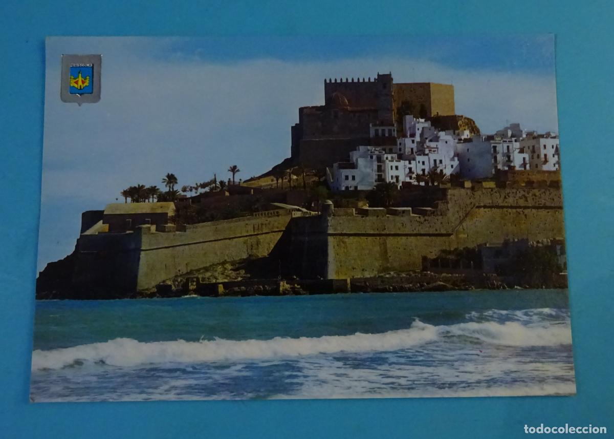 Postales: POSTAL CASTILLO Y MURALLAS. PE&Ntilde;&Iacute;SCOLA. COMAS ALDEA N&ordm; 91
