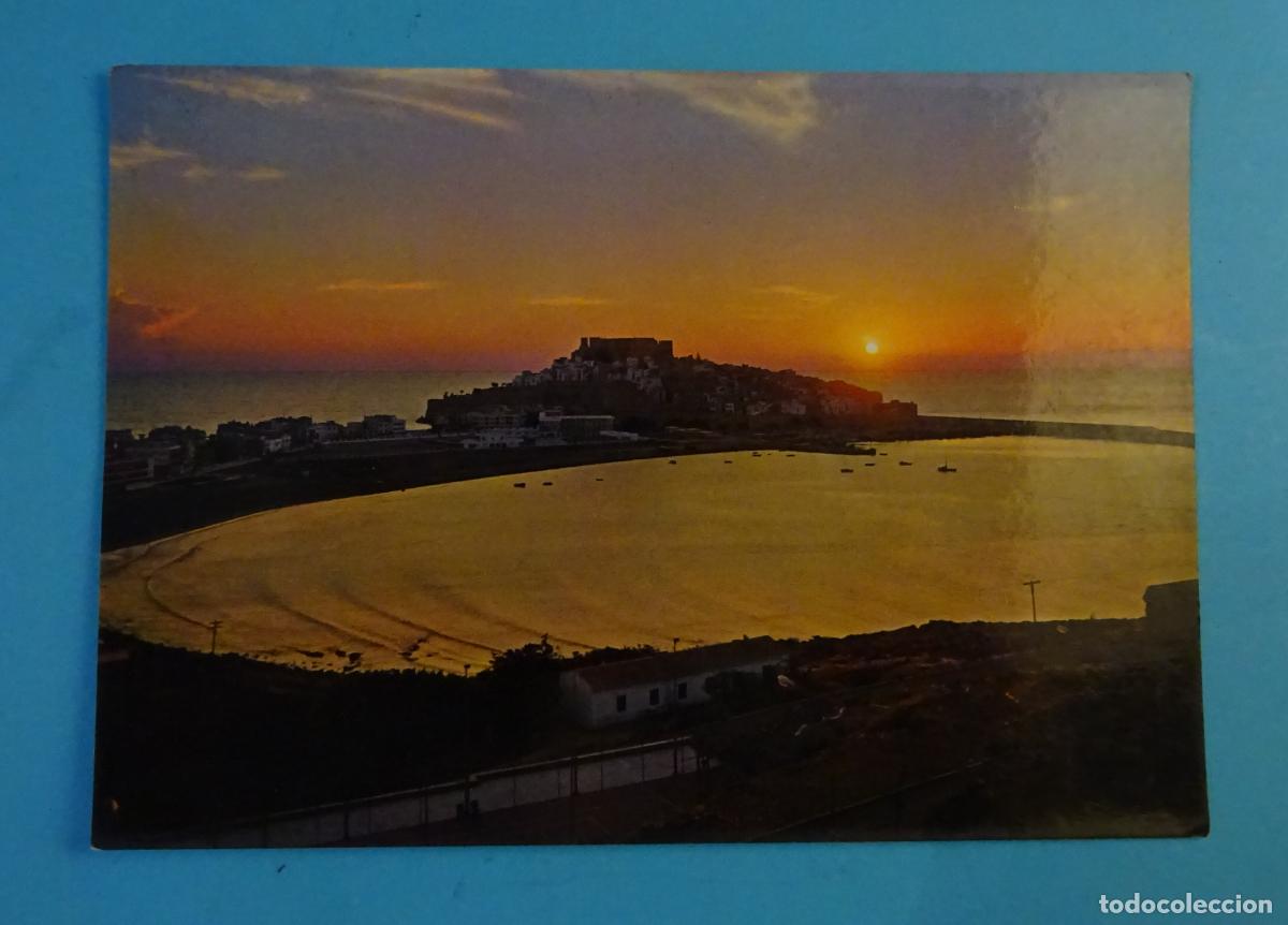 Postales: POSTAL AMANECER. PE&Ntilde;&Iacute;SCOLA, COSTA DE AZAHAR. KOLORHAM N&ordm; CS 6422