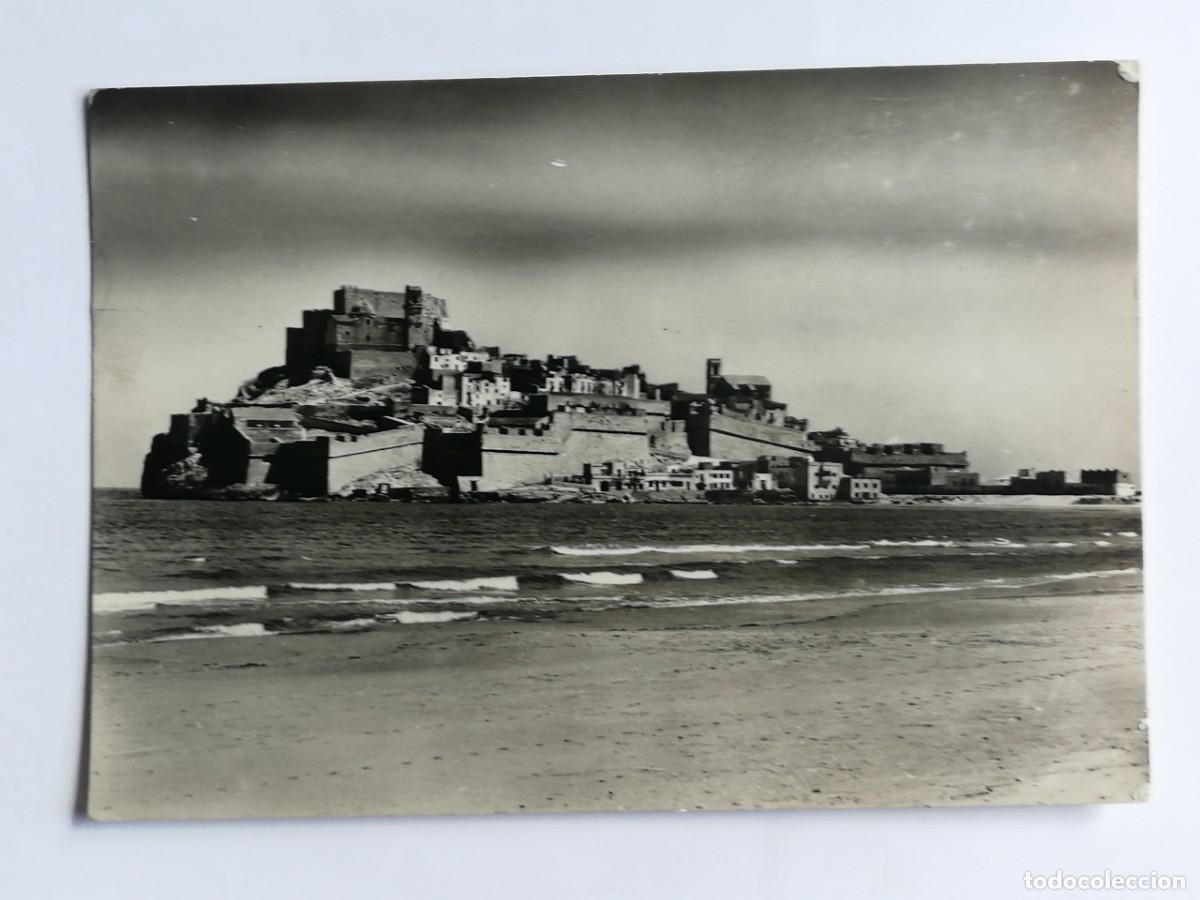 Postales: POSTAL 18638 MAT.1960-CYP SERIE I N&ordm; 6311 PE&Ntilde;ISCOLA CASTELLO PLAYA Y CASTILLO
