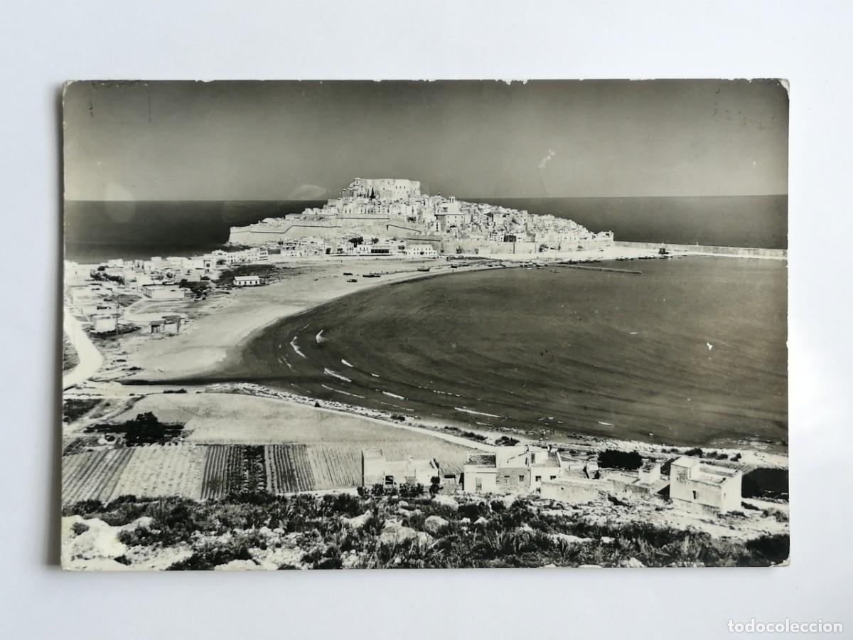 Postales: POSTAL 18637 MAT.1961-CYP SERIE I N&ordm; 6312 PE&Ntilde;ISCOLA CASTELLO VISTA GENERAL
