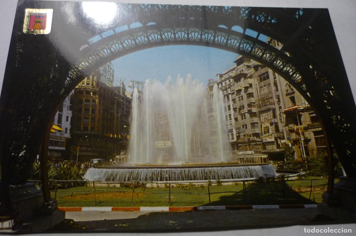 Postales: postal valencia pl.caudillo fallas - Foto 1