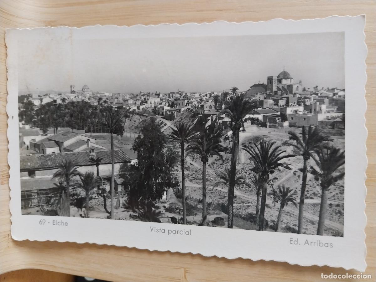 Postales: ELCHE ED ARRIBAS 69 CIRCULADA A&Ntilde;O 1959 ORIGINAL