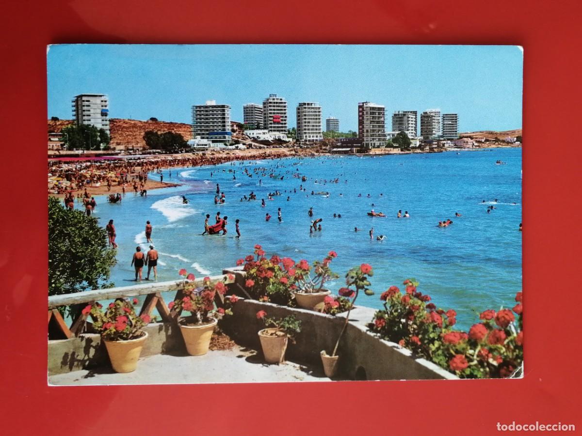 Postales: POSTAL 18510 ESCRITA-FIR ARRIBAS 2075 ALICANTE PLAYA ALBUFERETA