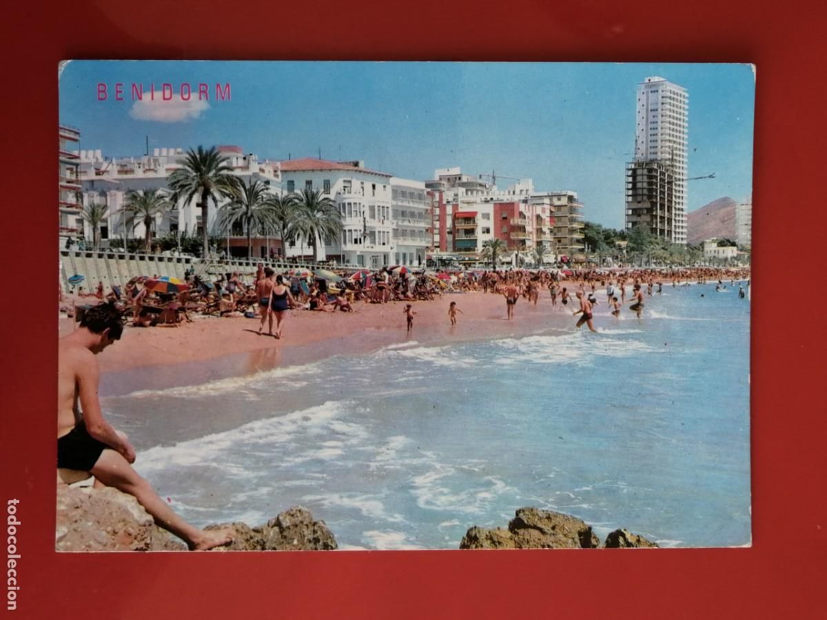 Postales: POSTAL 18515 MAT 1960S-GALIANA 20 BENIDORM ALACANT PLAYA LEVANTE