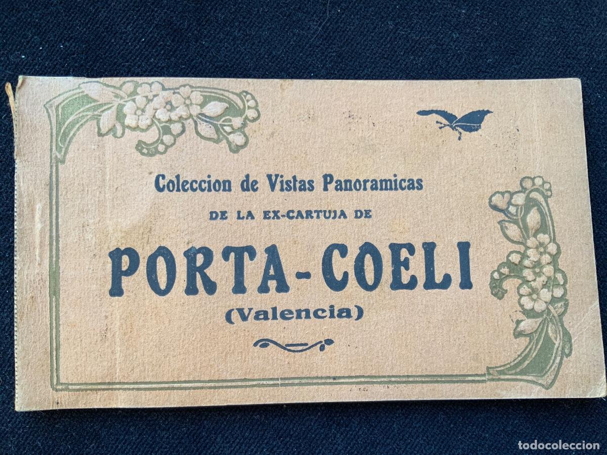 Postales: 4 postales de Porta-Coeli, Valencia. Coleccion vistas. F vilar. Bloc incompleto.