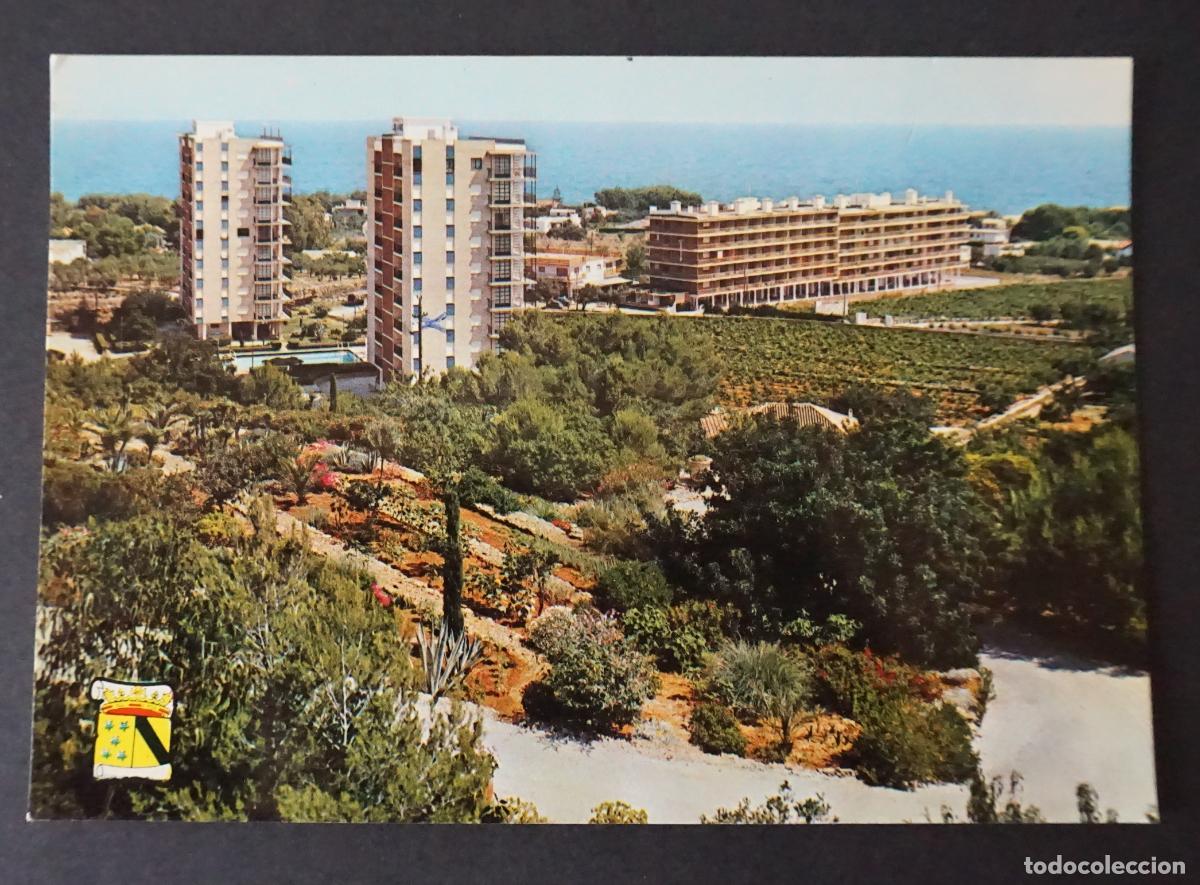 Postales: Denia (Alicante) Zona residencial Las Rotas, postal circulada el a&ntilde;o 1975