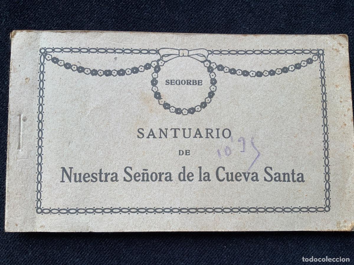 Postales: Bloc postal santuario cueva santa, segorbe, f thomas, escolania, altar, hotel, romeria, virgen. 9uds