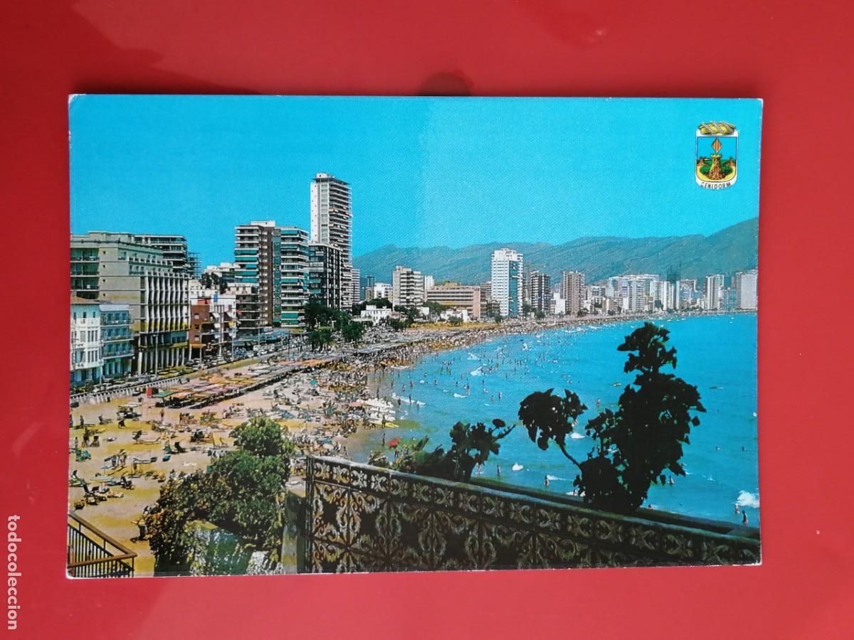 Postales: POSTAL 18519 ESCRITA-GALIANA 11 BENIDORM ALACANT PLAYA LEVANTE