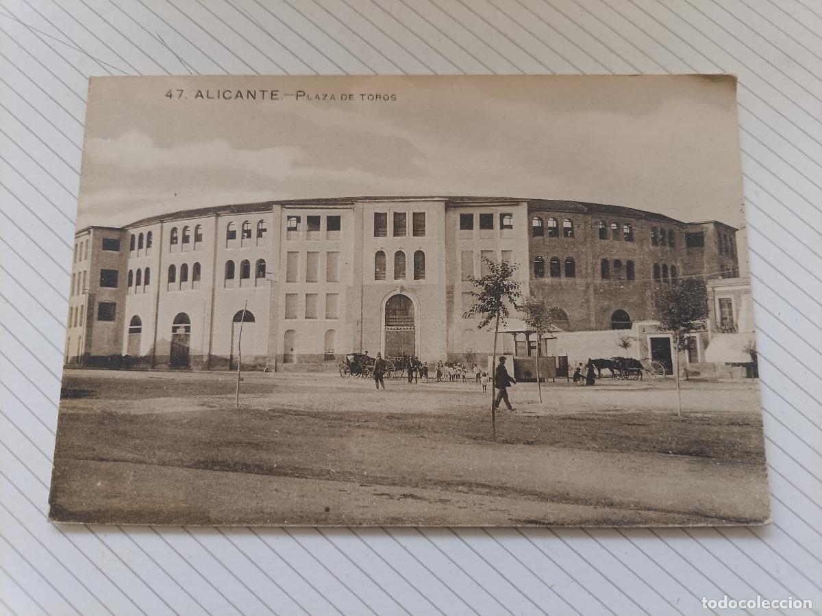 Postales: Alicante, plaza de toros