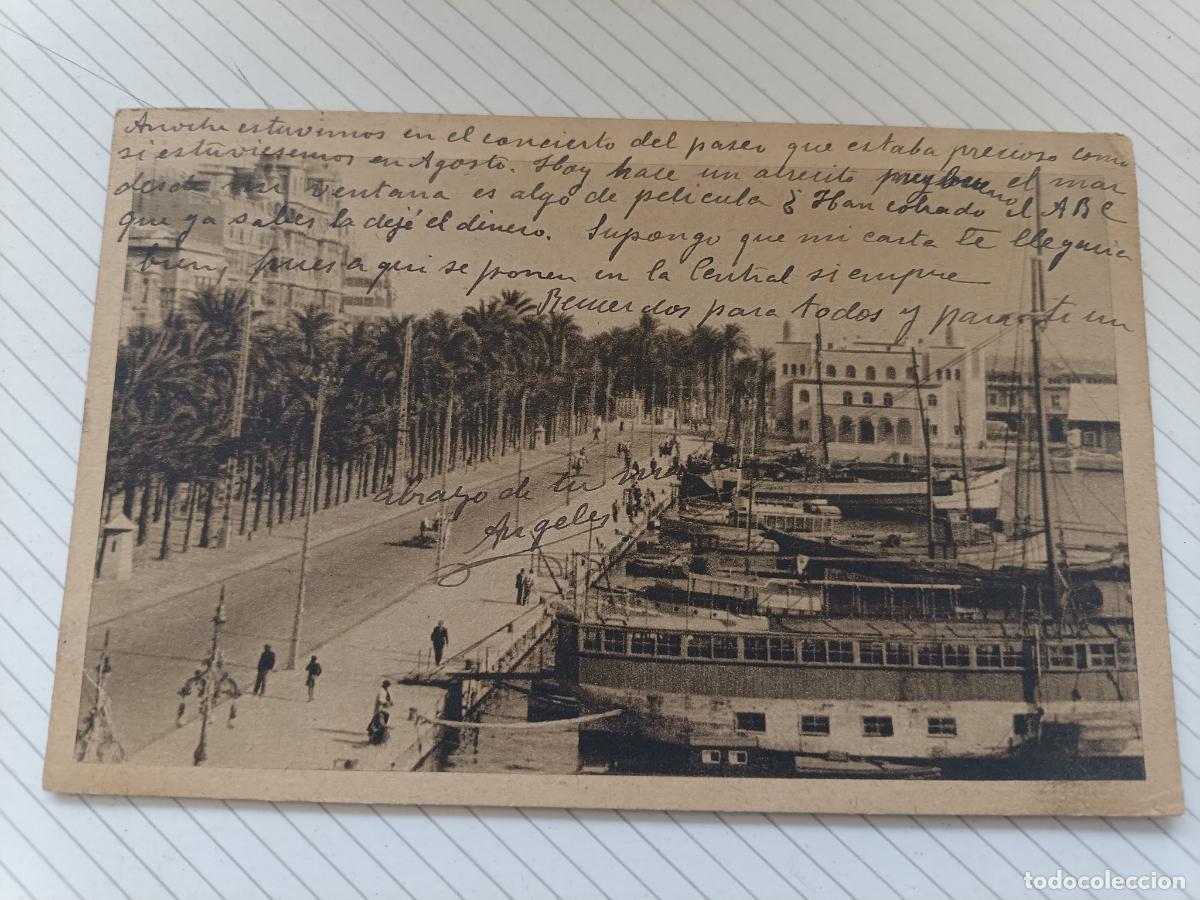 Postales: Alicante, postal antigua