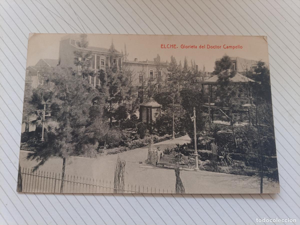 Postales: Elche, postal antigua, circulada 1912