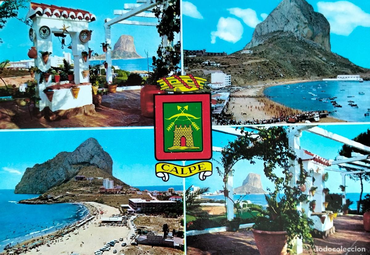 Postales: POME5 03016 CALPE ( ALICANTE ) ( A&Ntilde;O 1970 )
