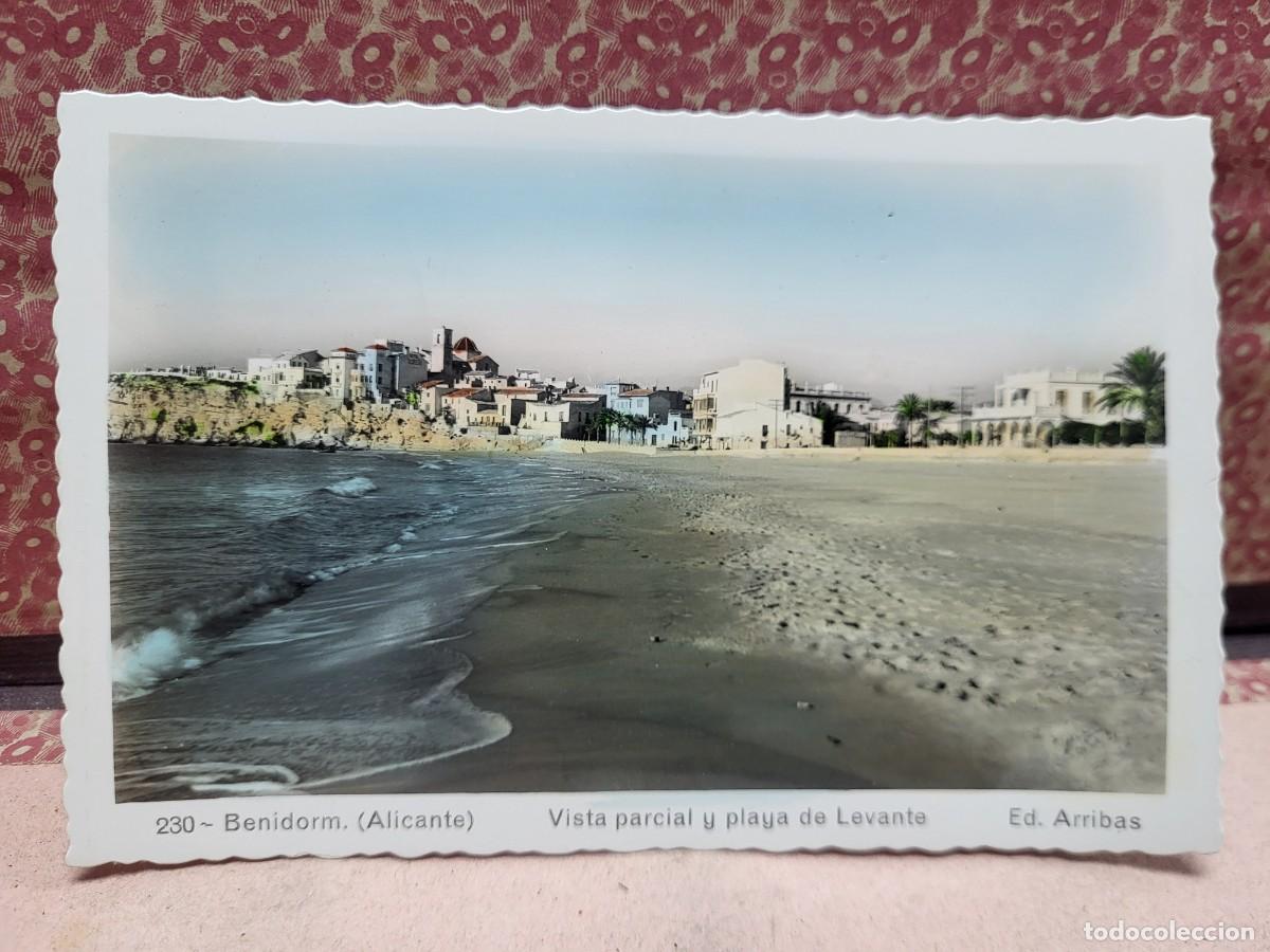 Postales: ANTIGUA POSTAL BENIDORM ALICANTE ARRIBAS 230