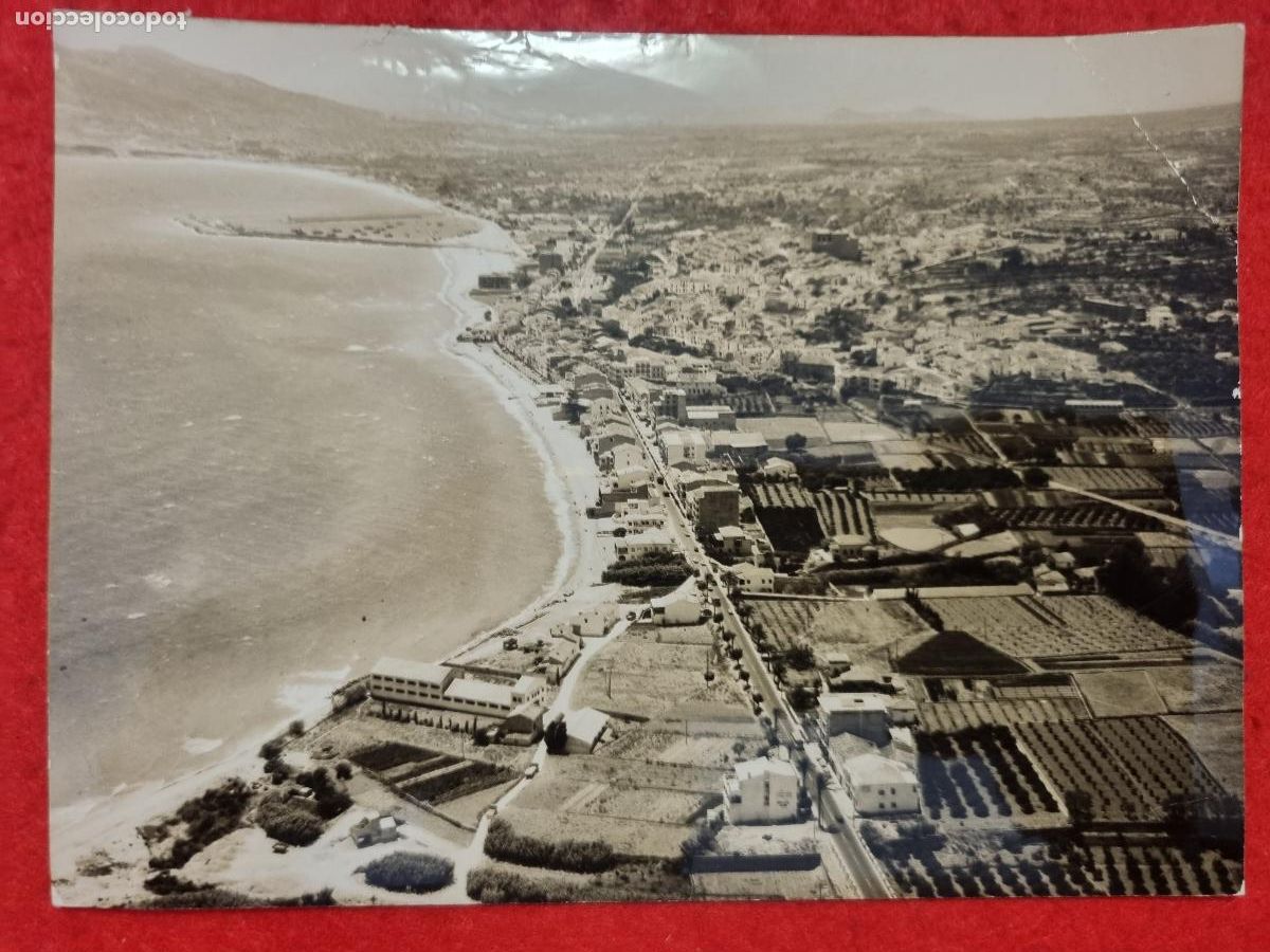 Postales: FOTO AEREA DE ALTEA ALICANTE ANTIGUA ORIGINAL KF1