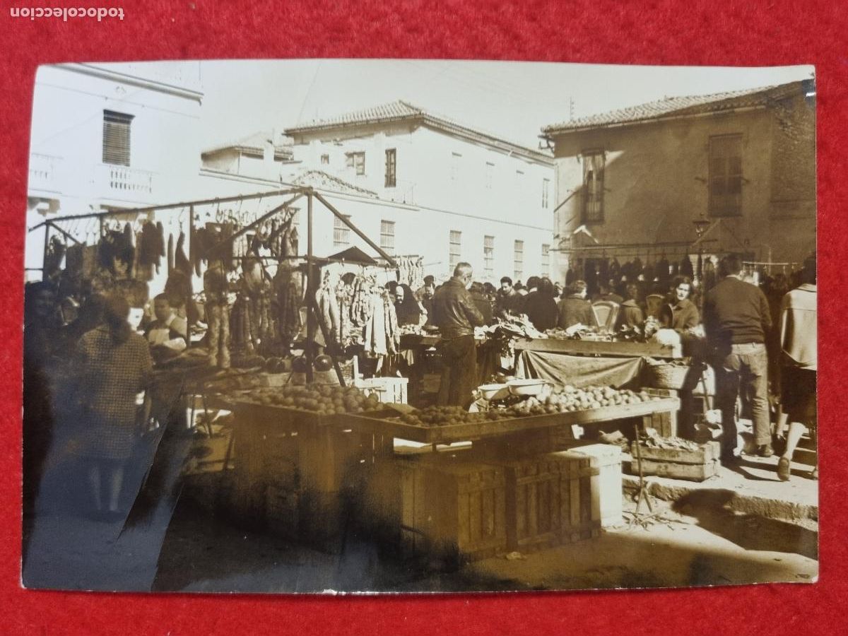 Postales: FOTO PATERNA VALENCIA PLAZA DE LA REPLACETA MERCADO ANTIGUA ORIGINAL KF1