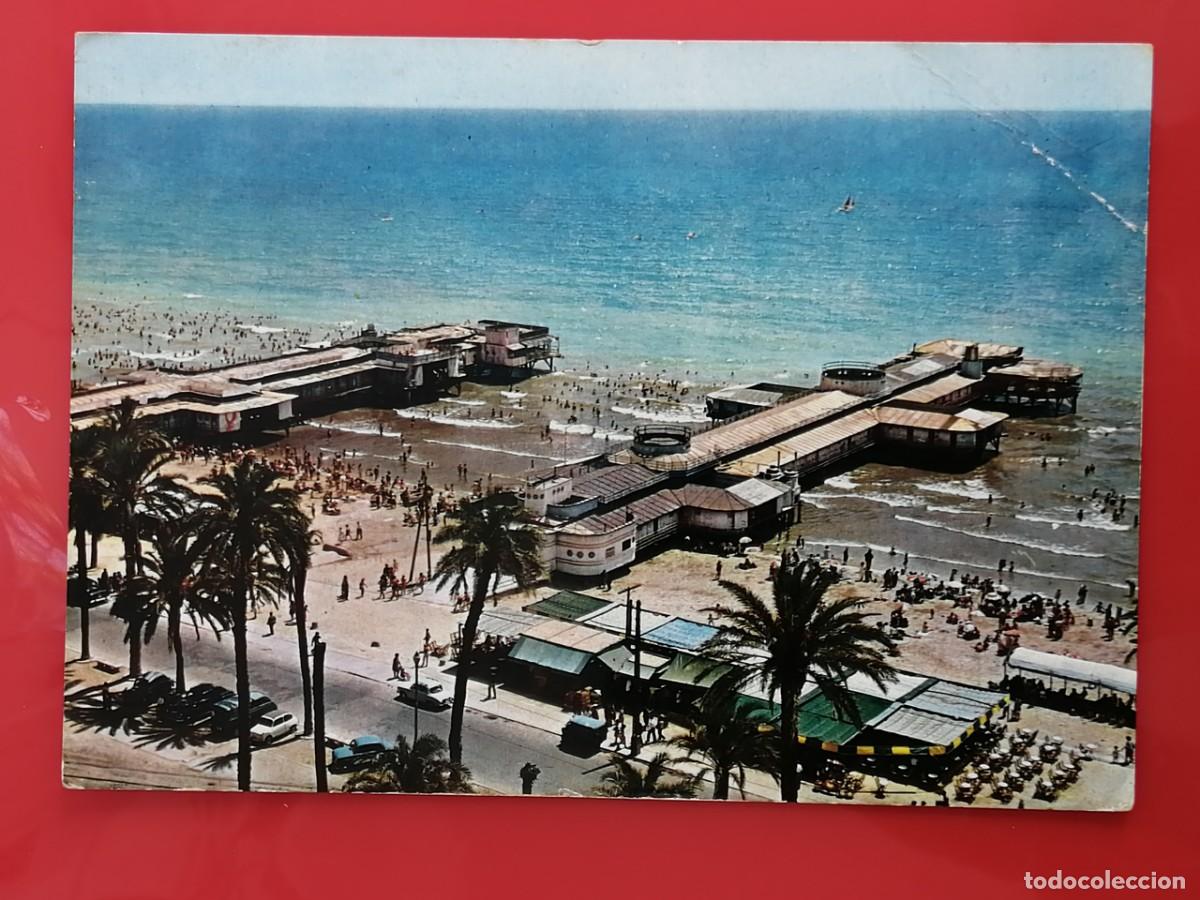 Postales: POSTAL 18745 ESCRITA-ARRIBAS 2034 ALICANTE PLAYA BALNEARIO