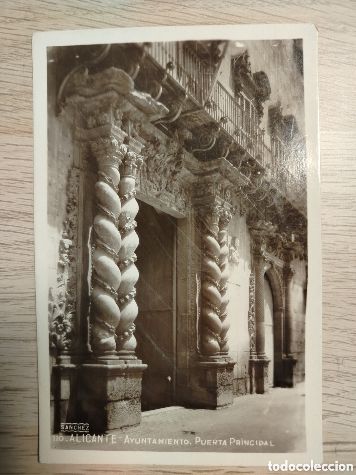 Postales: ALICANTE - AYUNTAMIENTO PUERTA PRINCIPAL