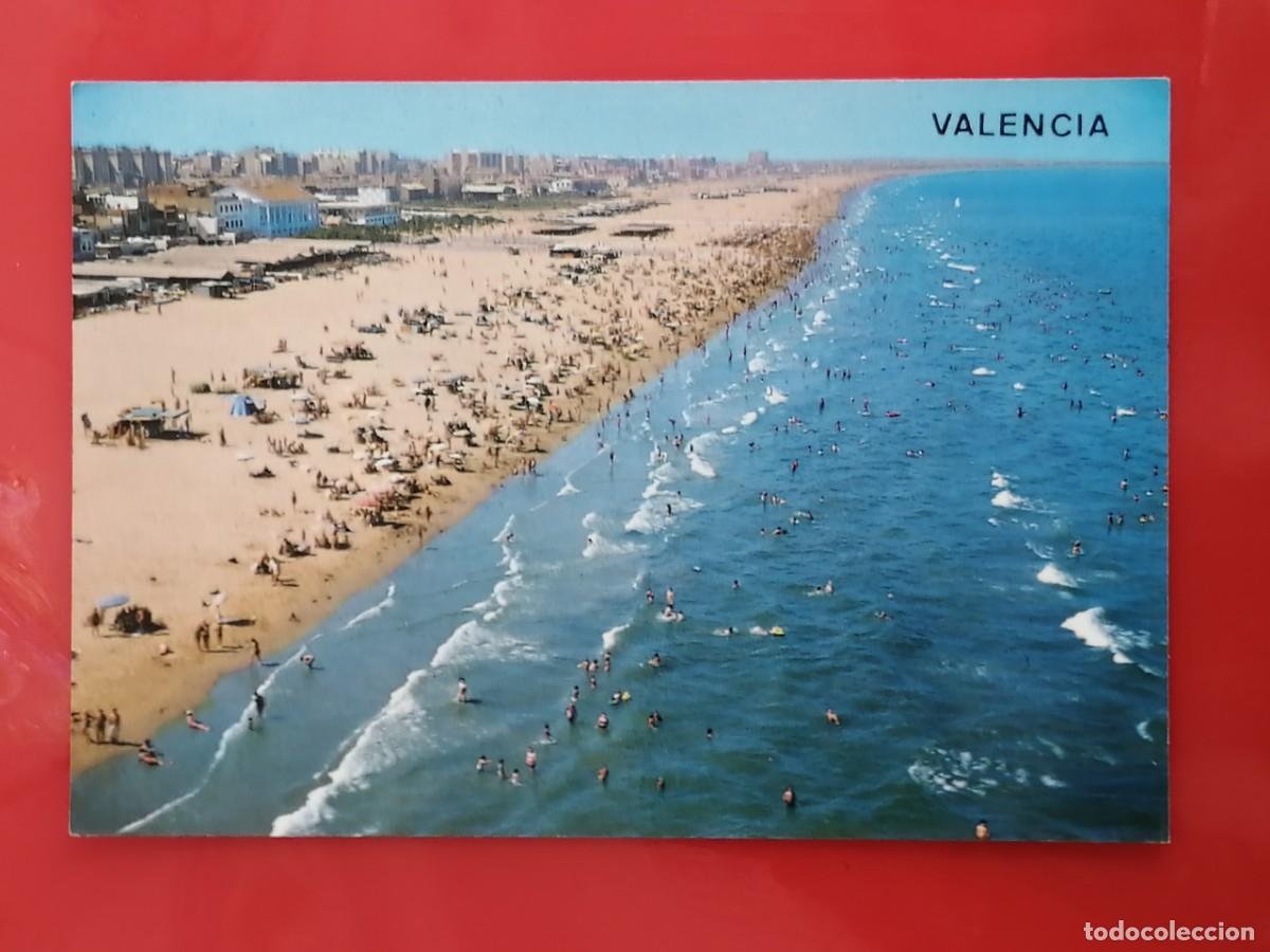 Postales: POSTAL 18702 MAT. XERACO 1980S-DURA SERIE 19 N&ordm; 628 VALENCIA PLAYA LEVANTE