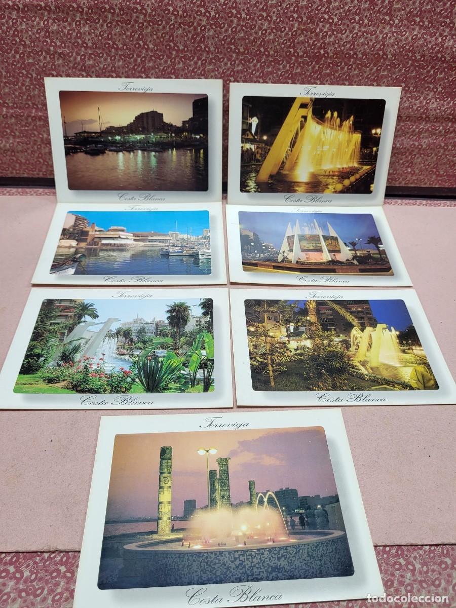 Postales: LOTE POSTALES TORREVIEJA ALICANTE MEDITERRANEO PAISAJES
