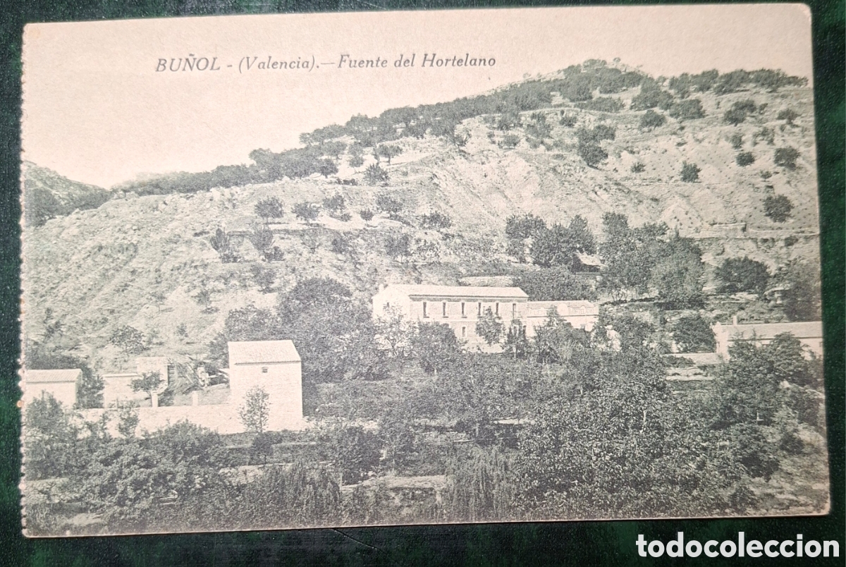 Postales: BU&Ntilde;OL. VALENCIA. FUENTE DEL HORTELANO. EDICION 1919.