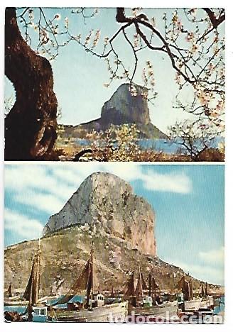 Postales: PE&Ntilde;ON DE IFACH.- CALPE / ALICANTE