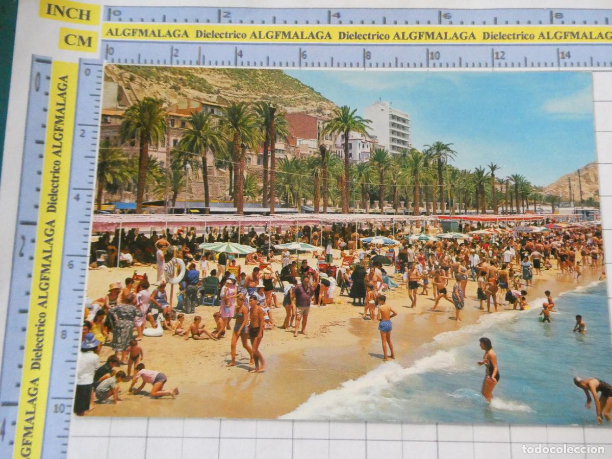 Postales: POSTAL DE ALICANTE. A&Ntilde;O 1964. PLAYA DEL POSTIGUET 11 GARRABELLA. 1383