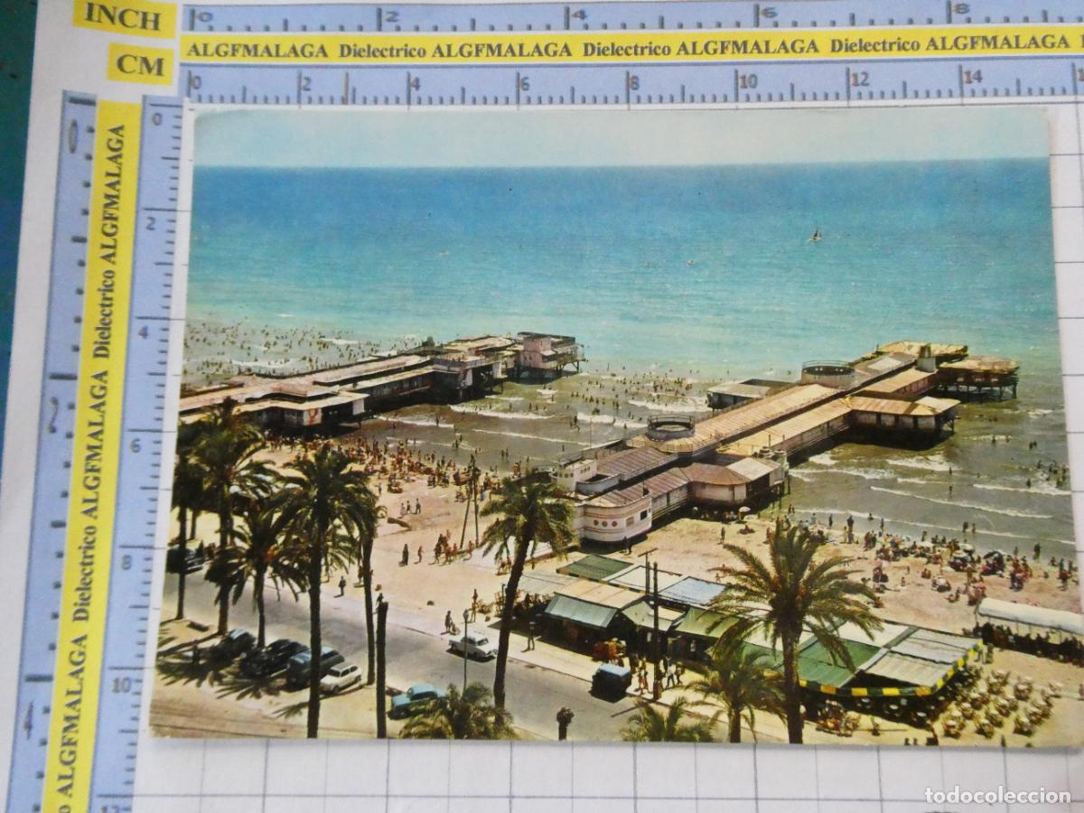 Postales: POSTAL DE ALICANTE. A&Ntilde;O 1962. PLAYA Y BALNEARIO 2034 ARRIBAS. 1388