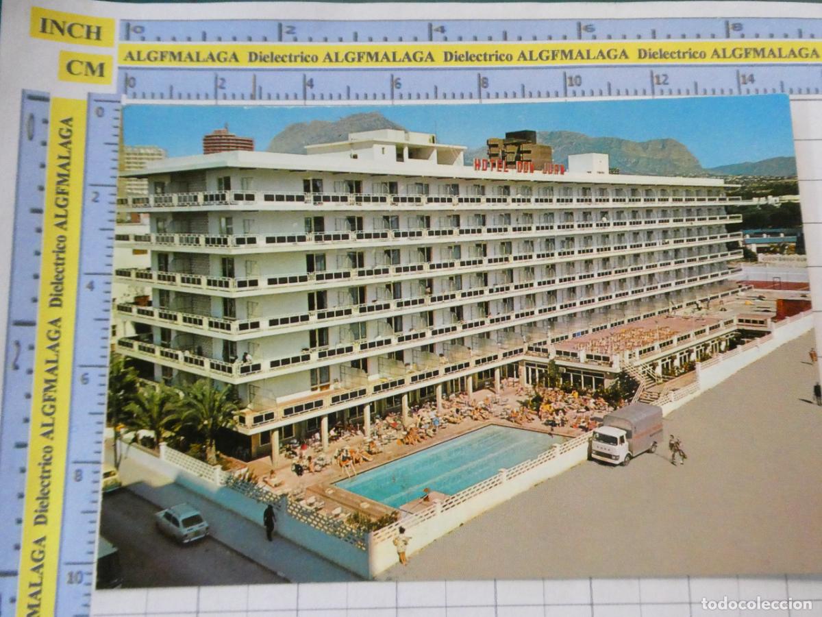 Postales: POSTAL DE ALICANTE. A&Ntilde;O 1974. BENIDORM HOTEL DON JUAN CAMI&Oacute;N EBRO. . GALIANA. 1396